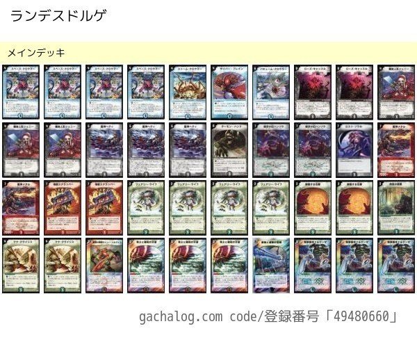 デュエマ　神化編〜覚醒編環境　デッキ9種(超次元付き) デュエルマスターズ 神化編環境の思ひ出 その4｜丁寧