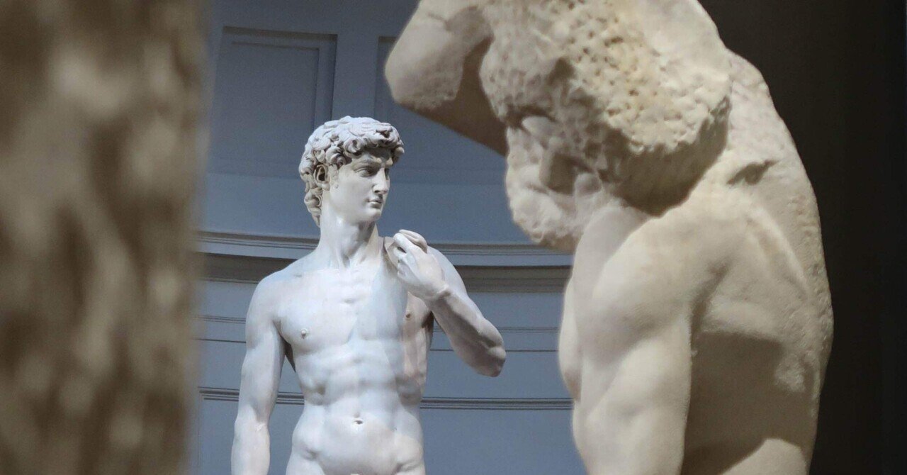 イタリア旅行記🇮🇹7日目:フィレンツェ①】ダヴィデ像が傑作と言われる