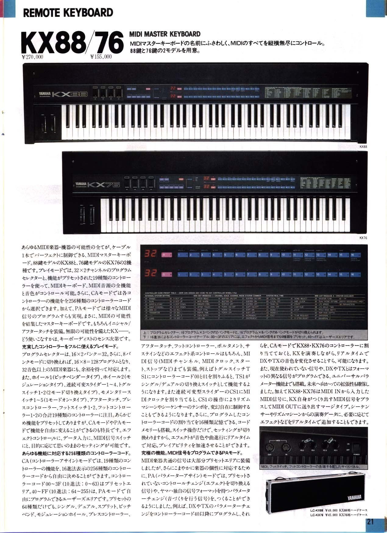 YAMAHA KX88とKORG micro KEY66|kujira-apartment YAMAHA KX88とKORG micro KEY66|kujira-apartment