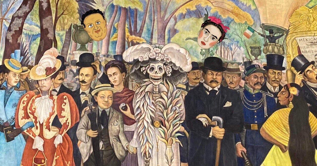 聖地巡礼まとめ】フリーダ・カーロ、ディエゴ・リベラ🇲🇽｜gorinabe