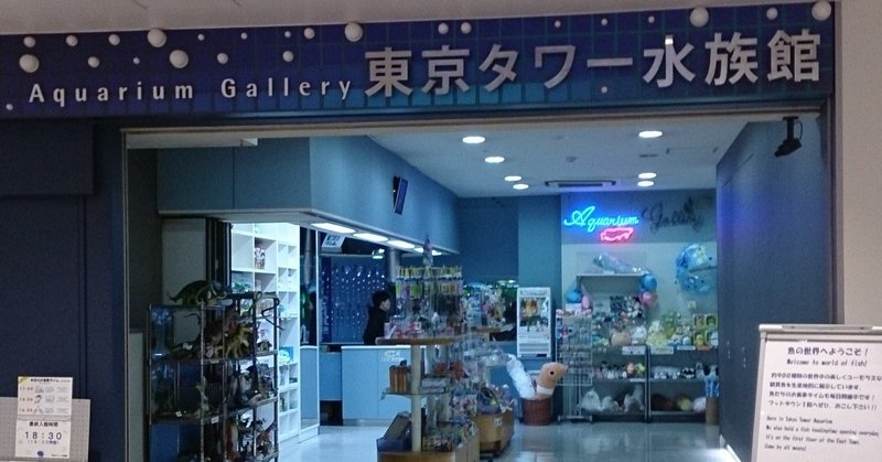 カティアの水族館紀行 東京タワー水族館 カティア Note カティアの水族館紀行 東京タワー水族館 カティア Note