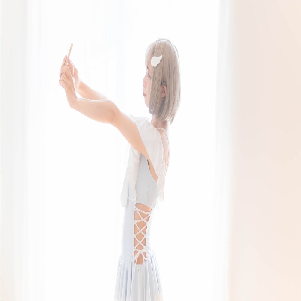 REVIEW】男だけど、サックスカラーで天使界隈チックな水着を試着して