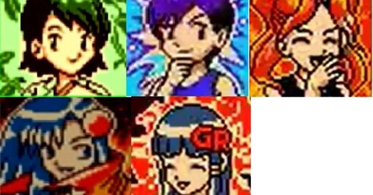 ポケモンカードgb2女性キャラファッションチェック かなた Note