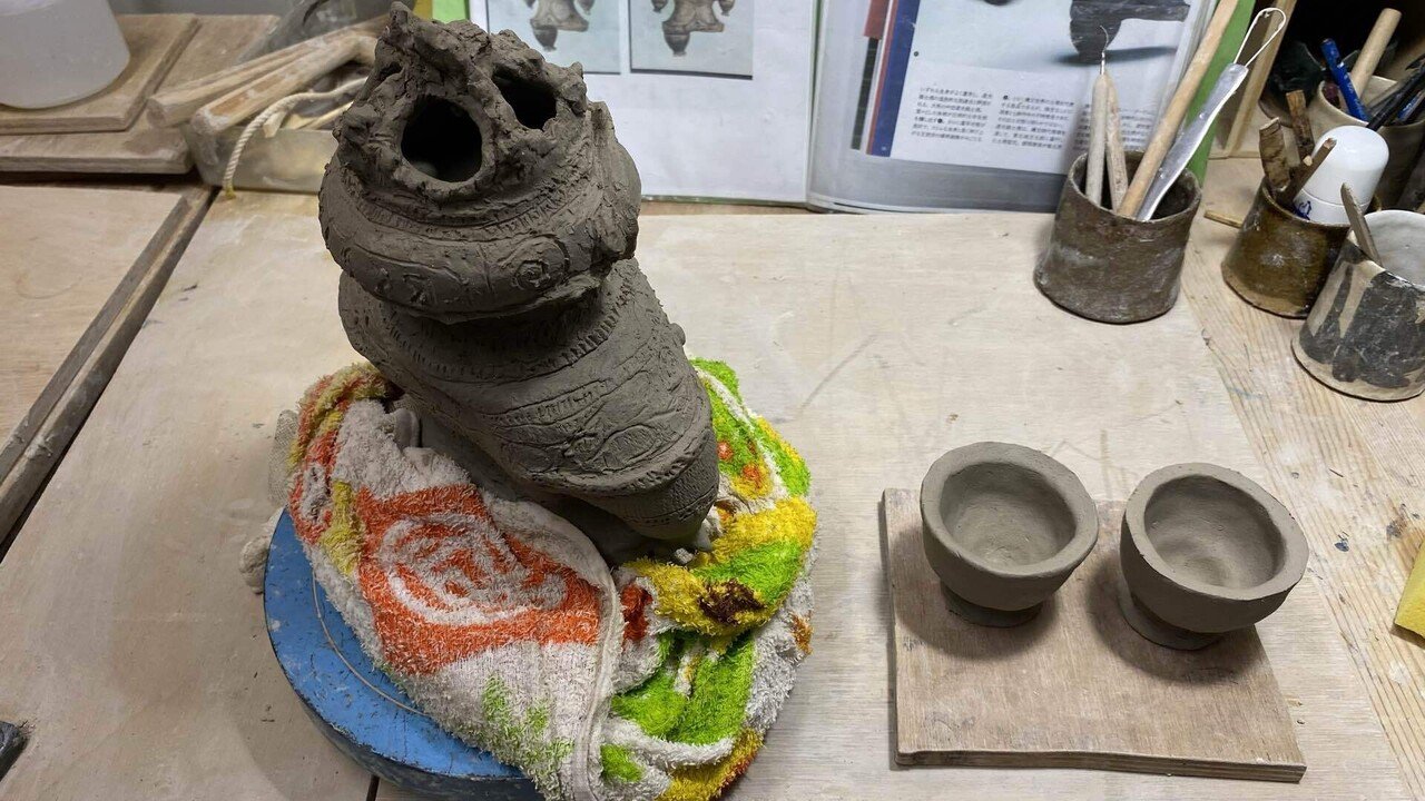 遮光器土偶 完成｜富士無二