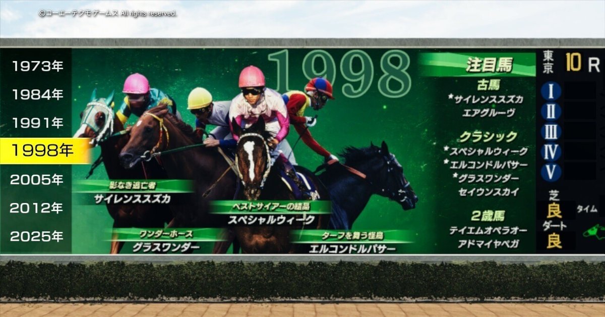 ウイニングポスト10 2024縛りプレイ 〜馬産不可！セリ購入馬のみ
