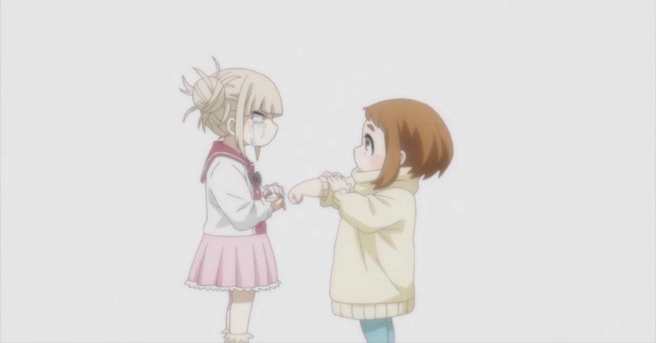 ヒロアカ一番くじE賞トガヒミコ＆お茶子（幼少期） E賞 麗日