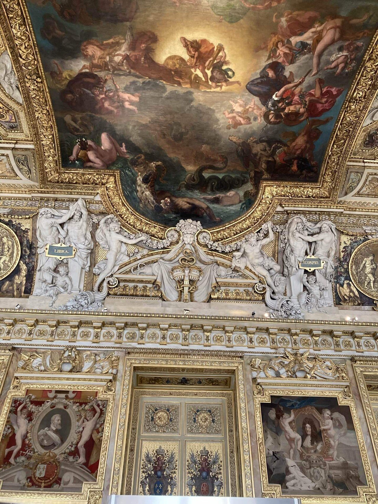 ルーブル美術館で購入 コンテンポラリーアートのリトグラフ 額は高級