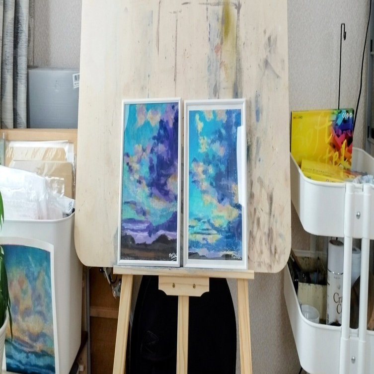 オイルパステル】ソフトパステルとの比較｜森脇由宇のなんやかんや