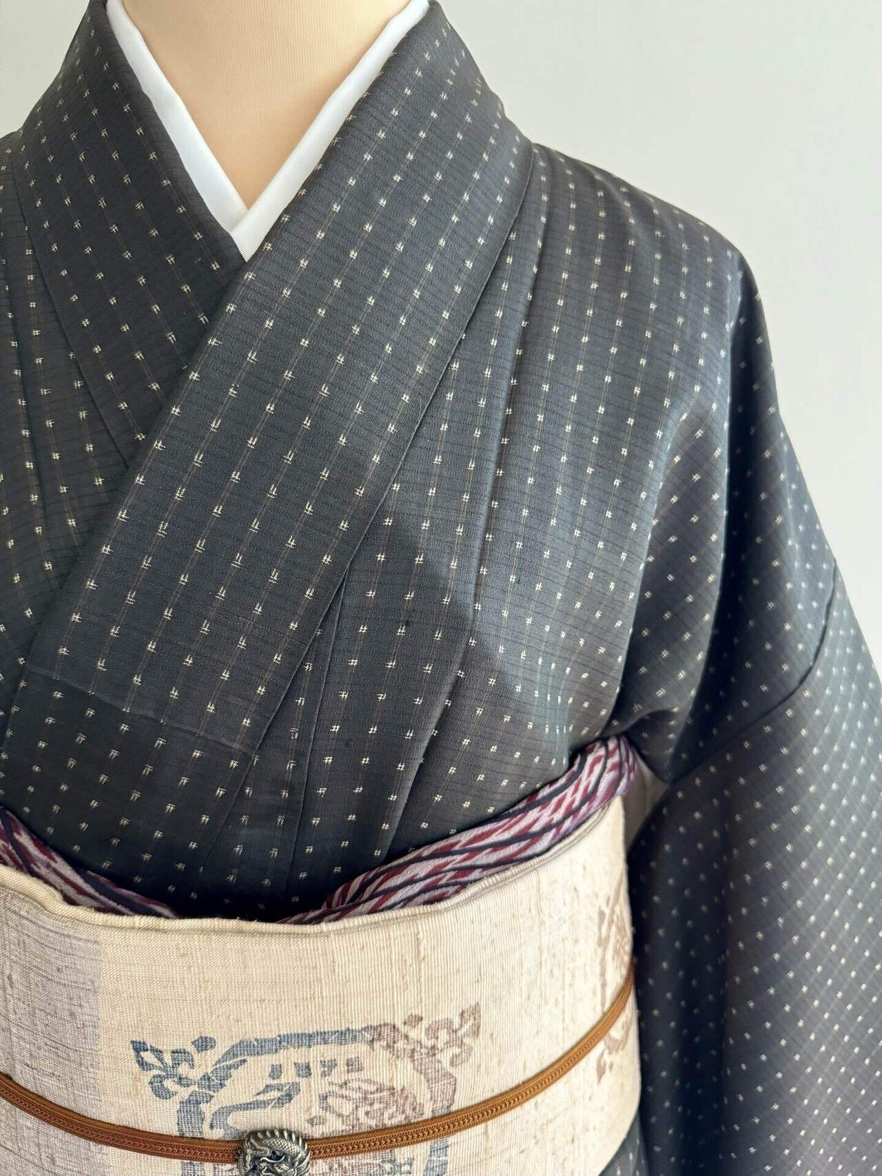 琉球井桁絣着物|夢吉きもの 琉球井桁絣着物|夢吉きもの