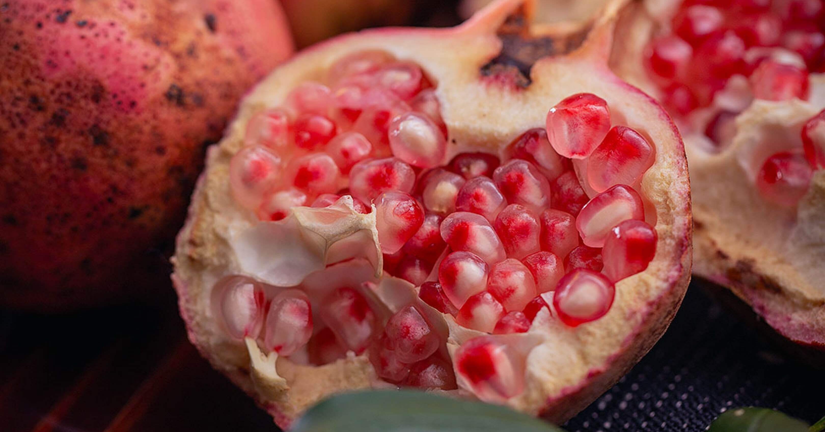 庭のざくろ 収穫しました｜ふるさとがしのばれる宿 角屋旅館