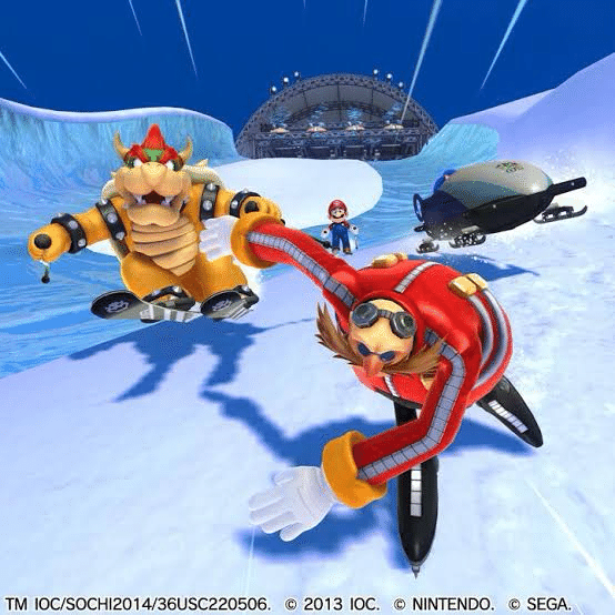 マリオ&amp;ソニック AT ソチオリンピック - Wii U rdzdsi3 Amazon.com: Mario & Sonic At Sochi Olympics [Japan Import