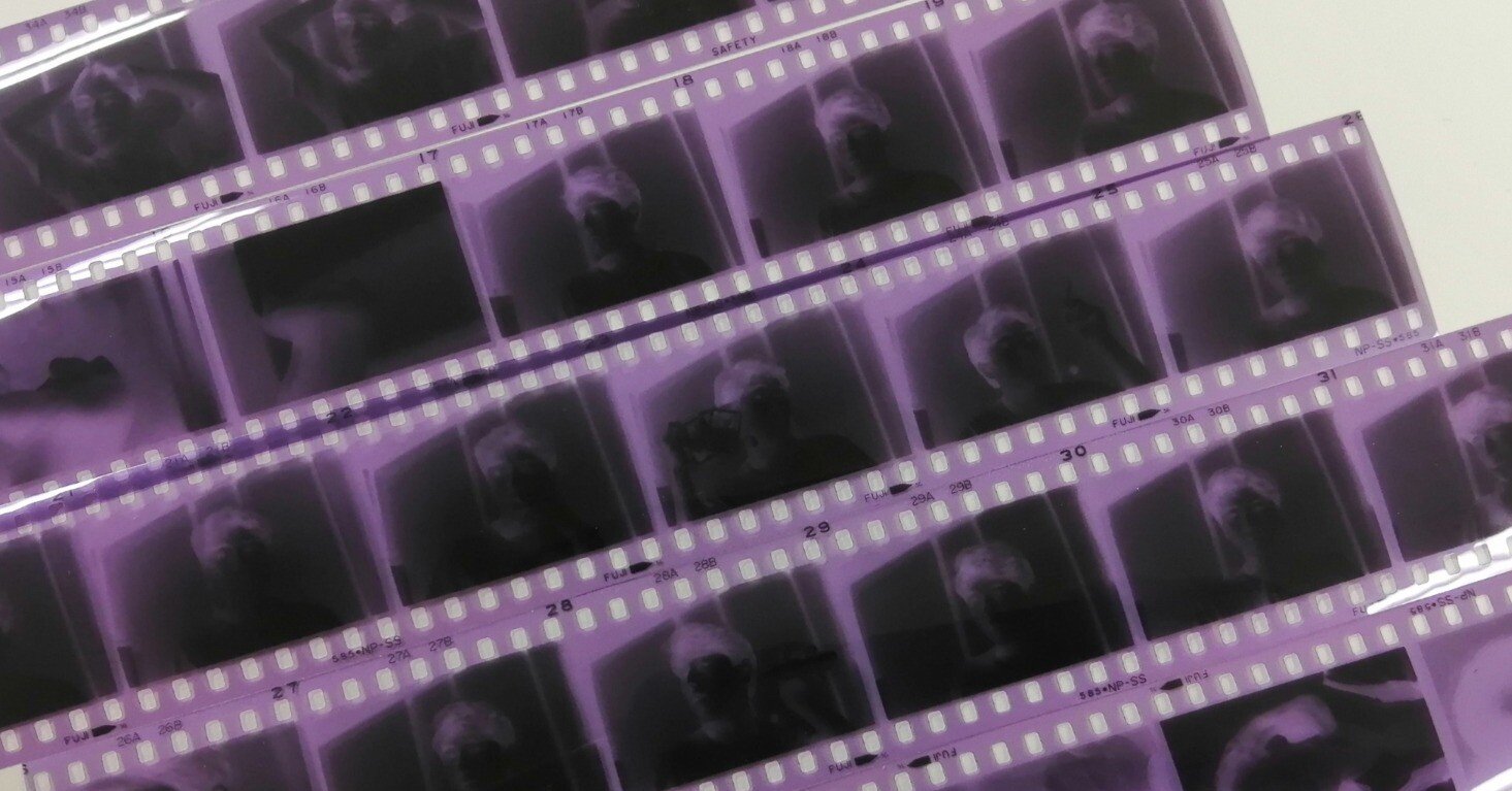 昔のテレビ 35mmフィルム ネガ 昭和9年 フィルム 映画フィルム 30分 2本