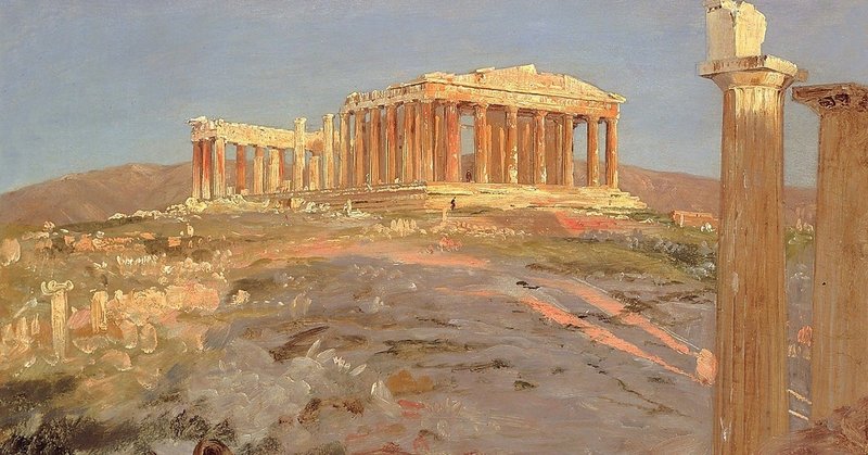 パルテノン神殿の絵