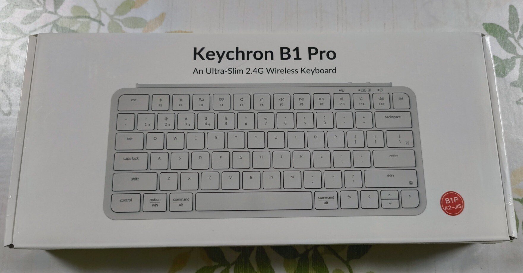【ほぼ新品】Keychron B1 Pro ワイヤレスキーボード US配列 Keychron B1 Pro 日本語配列 シザースイッチ ウルトラスリム