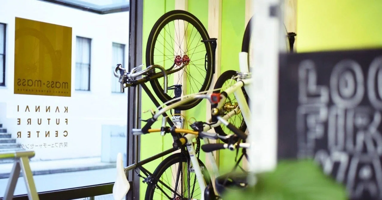 かいぜん】自転車を10台分とめられるサイクルラックを設置しました 