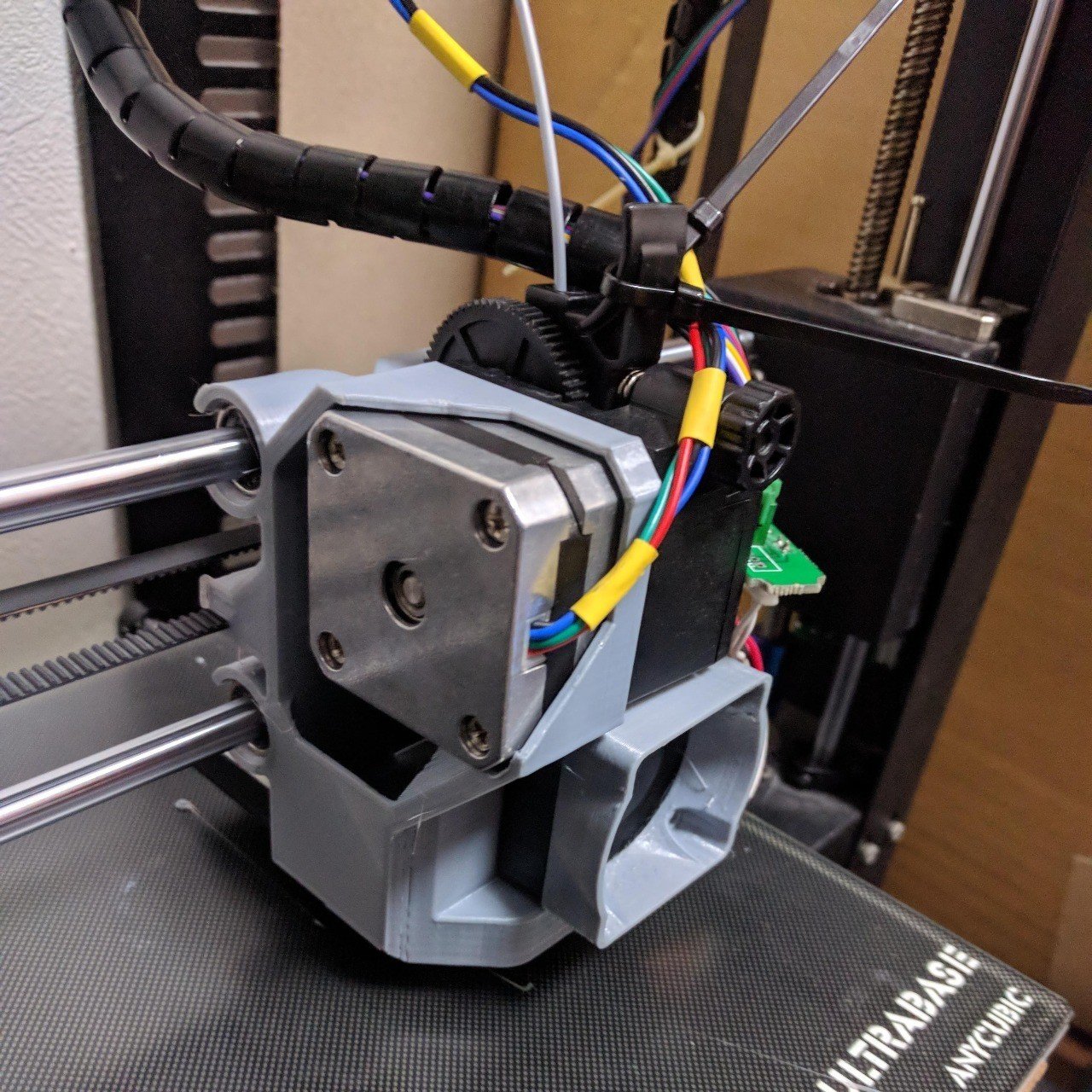 ANYCUBIC I3 MEGA-Sをダイレクトエクストルーダーに改造して造形品質を