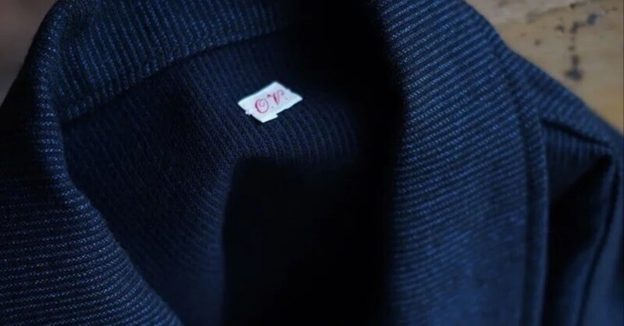 オリジナルピケ素材を採用したジャケット【OUTIL ウティ】VESTE CAEN