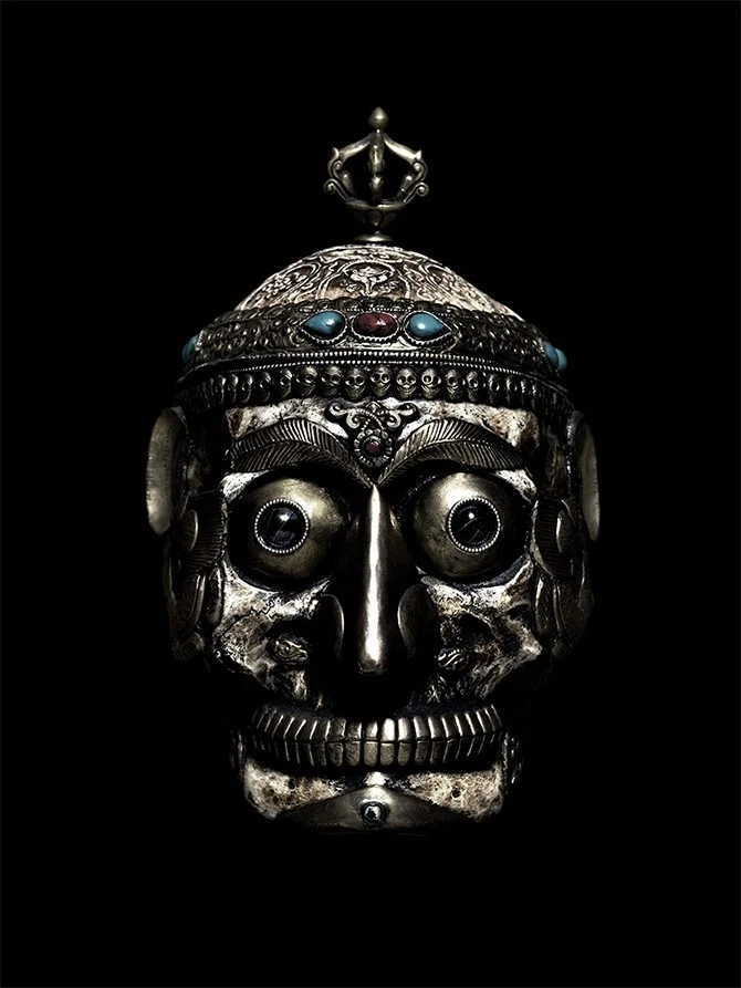 Tibetan Monk Skull : チベタンスカル｜高良和晶@zocalo.jp