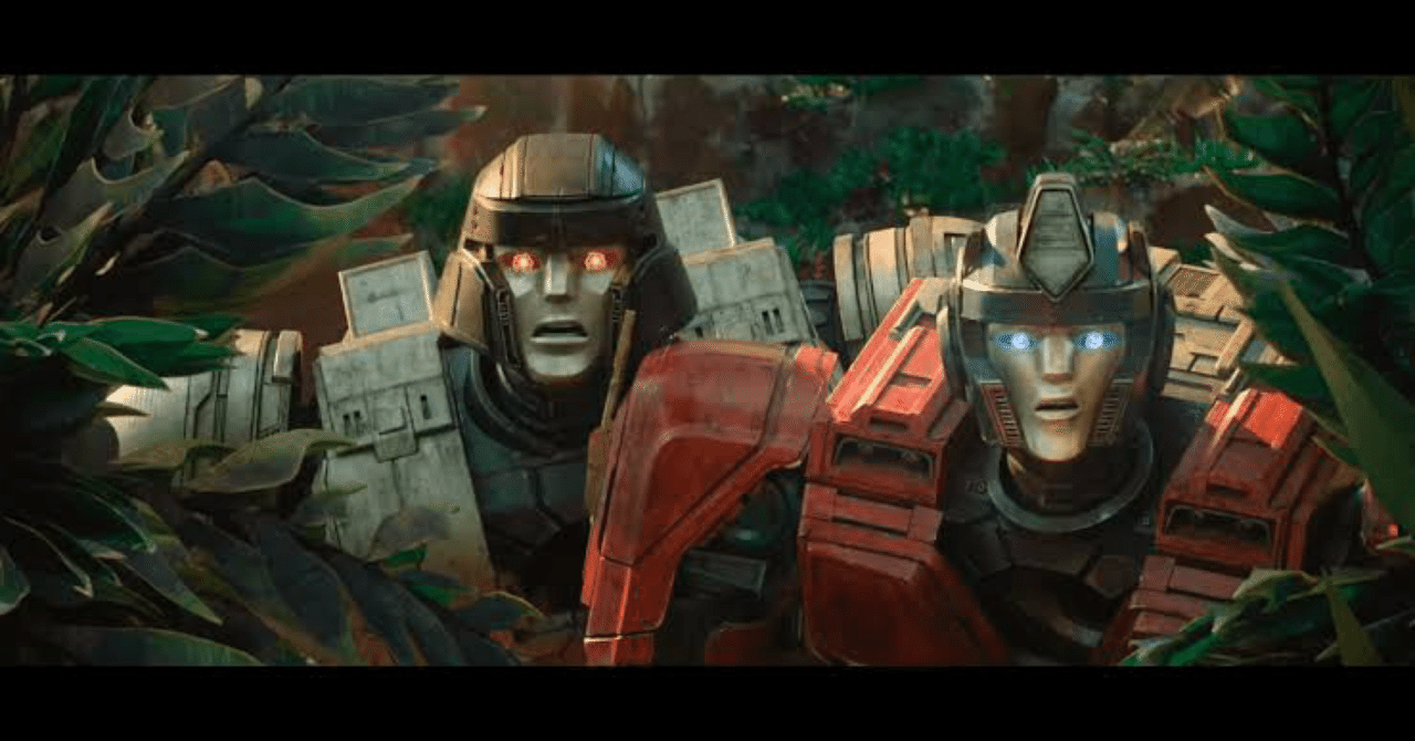 映画『トランスフォーマー/ONE』オプティマスとメガトロンが親友同士