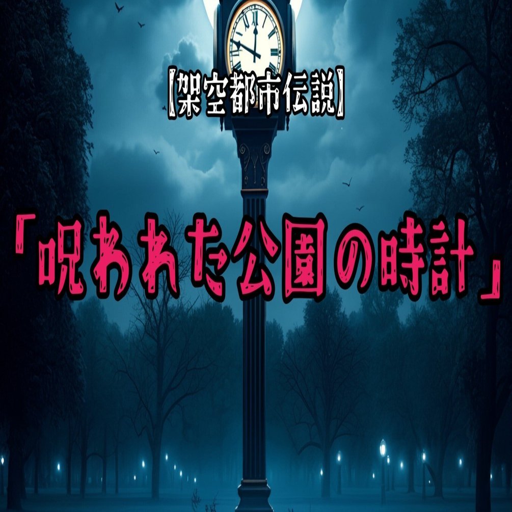 【Youtuberの方限定】呪い（？）の置時計 呪われた公園の時計」｜siouni@なんか作ってるひと