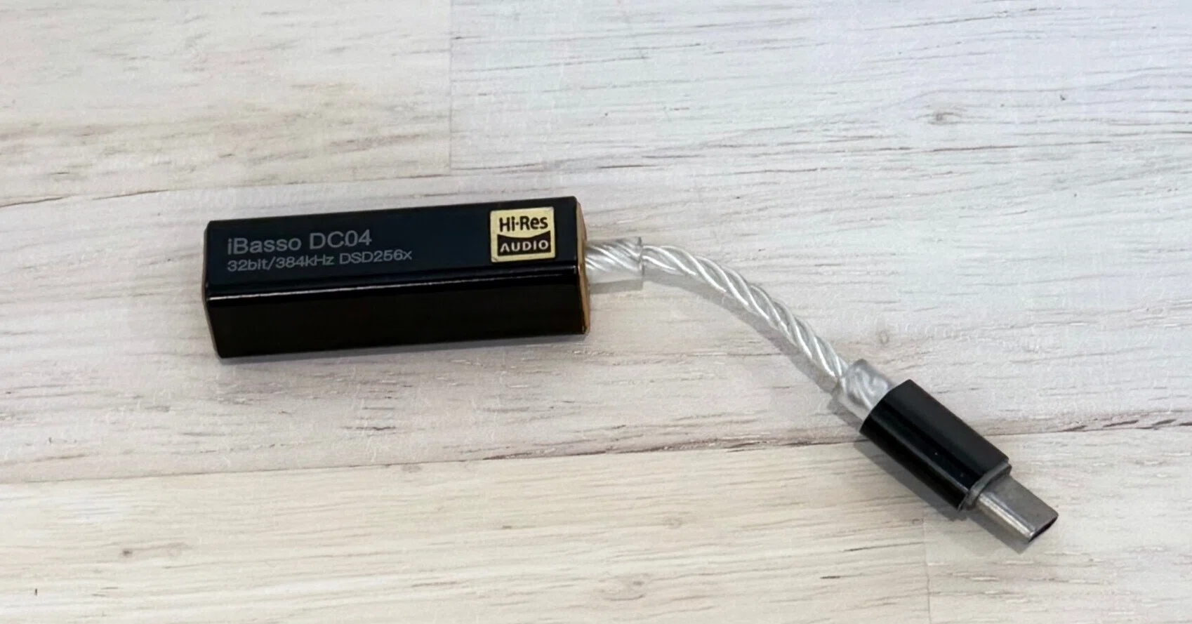 ドングル（型DAC）の背比べその1：「iBasso DC04」、残念ながら
