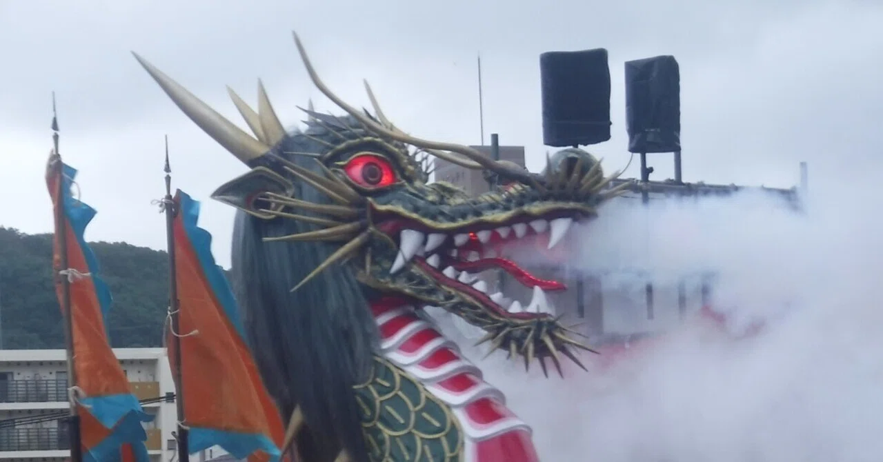 2024長崎くんち 西濱町 7日朝｜toyotaboxy