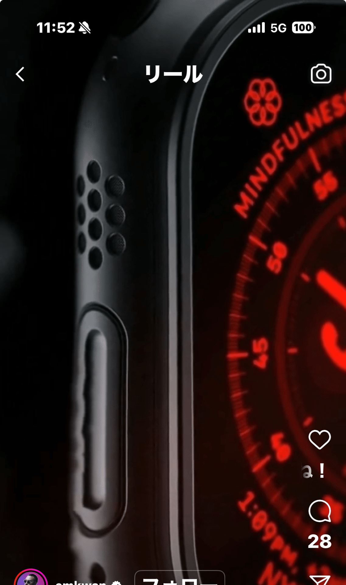 Apple Watchのダークヒーロー 」ultra ブラックチタンモデル Apple Watchのダークヒーロー 」ultra ブラックチタンモデル