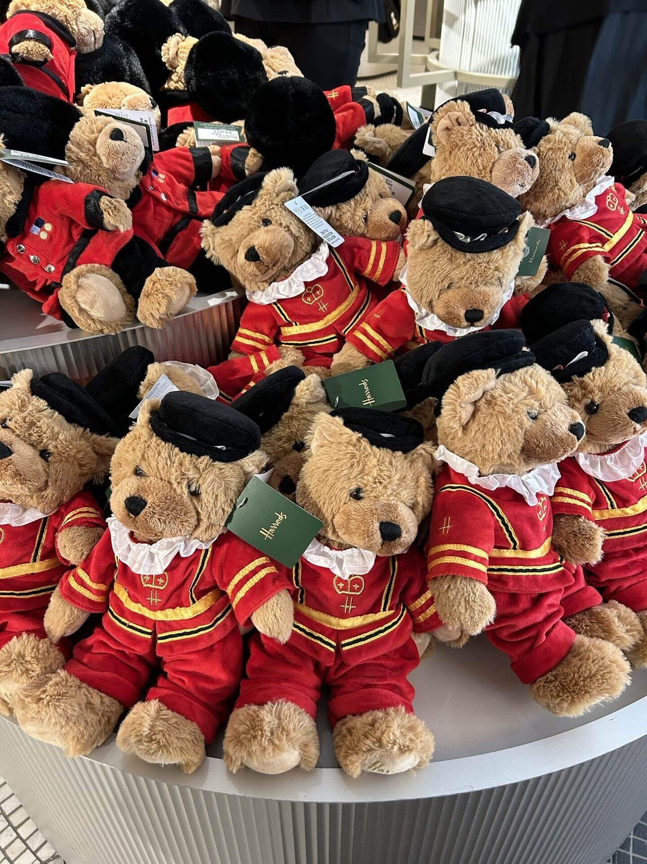 ハロッズ　トート　ミニバッグ付　クマ　テディベア　ロンドン　イギリス イギリス土産】ロンドンの百貨店「ハロッズ Harrods」の限定