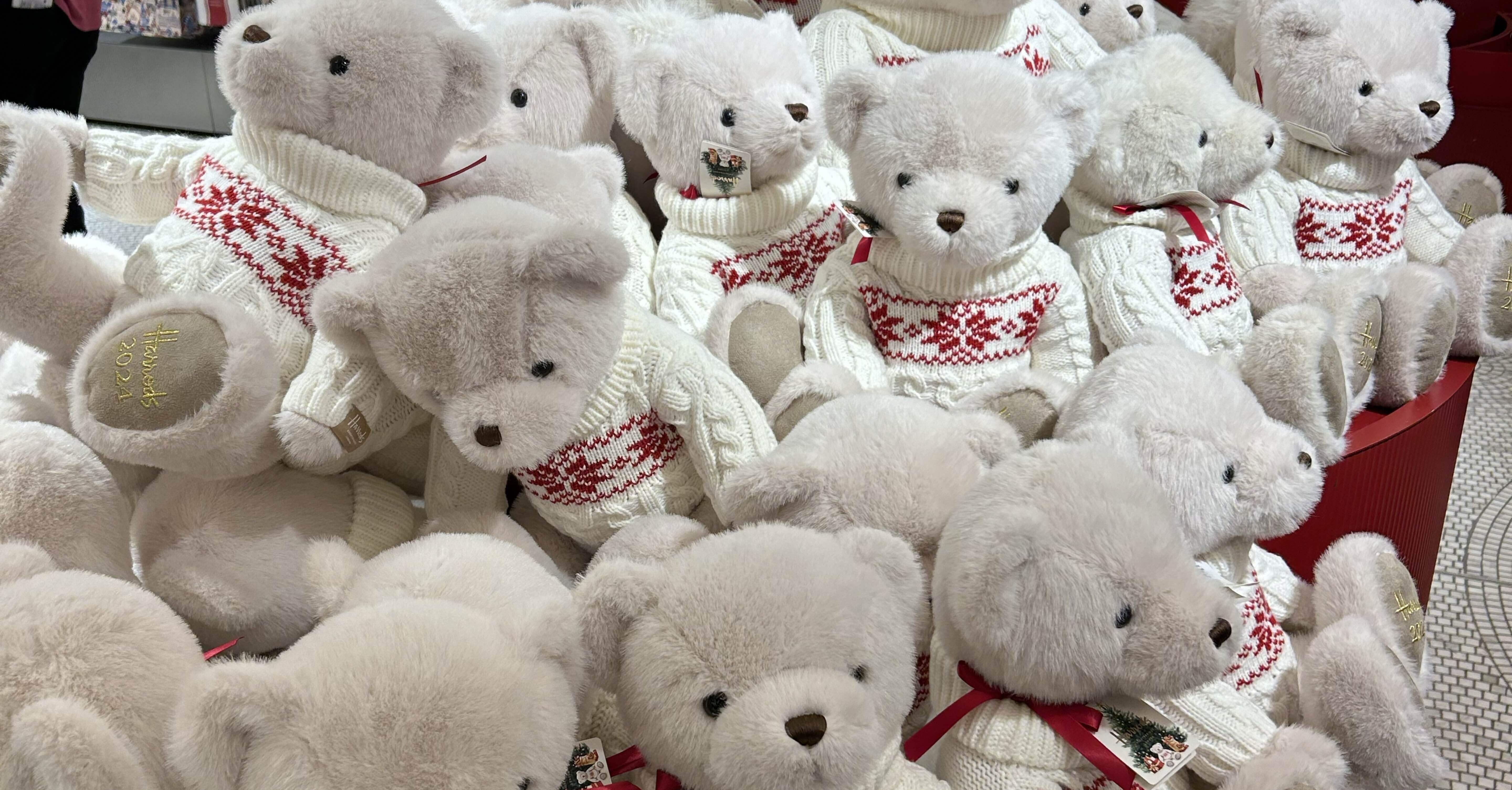 【テディベア】Harrods REGAL Hamleys 他 9体まとめ ロンドン生活 #13｜ハロッズのベアに一目惚れ｜Ellie🇬🇧