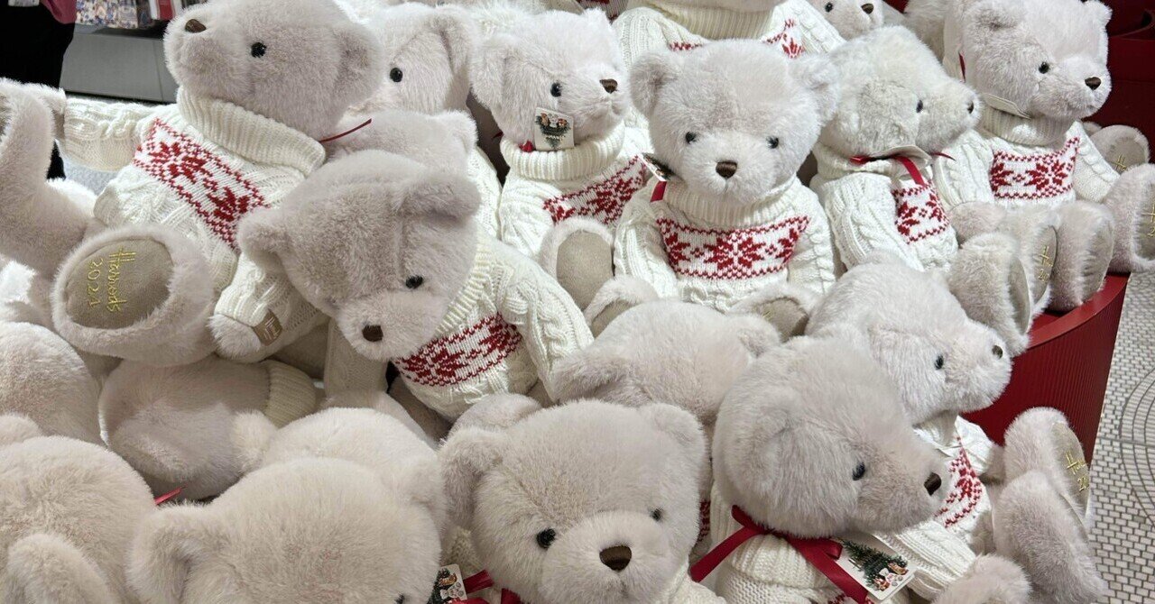 ロンドン生活 #13｜ハロッズのベアに一目惚れ｜Ellie🇬🇧