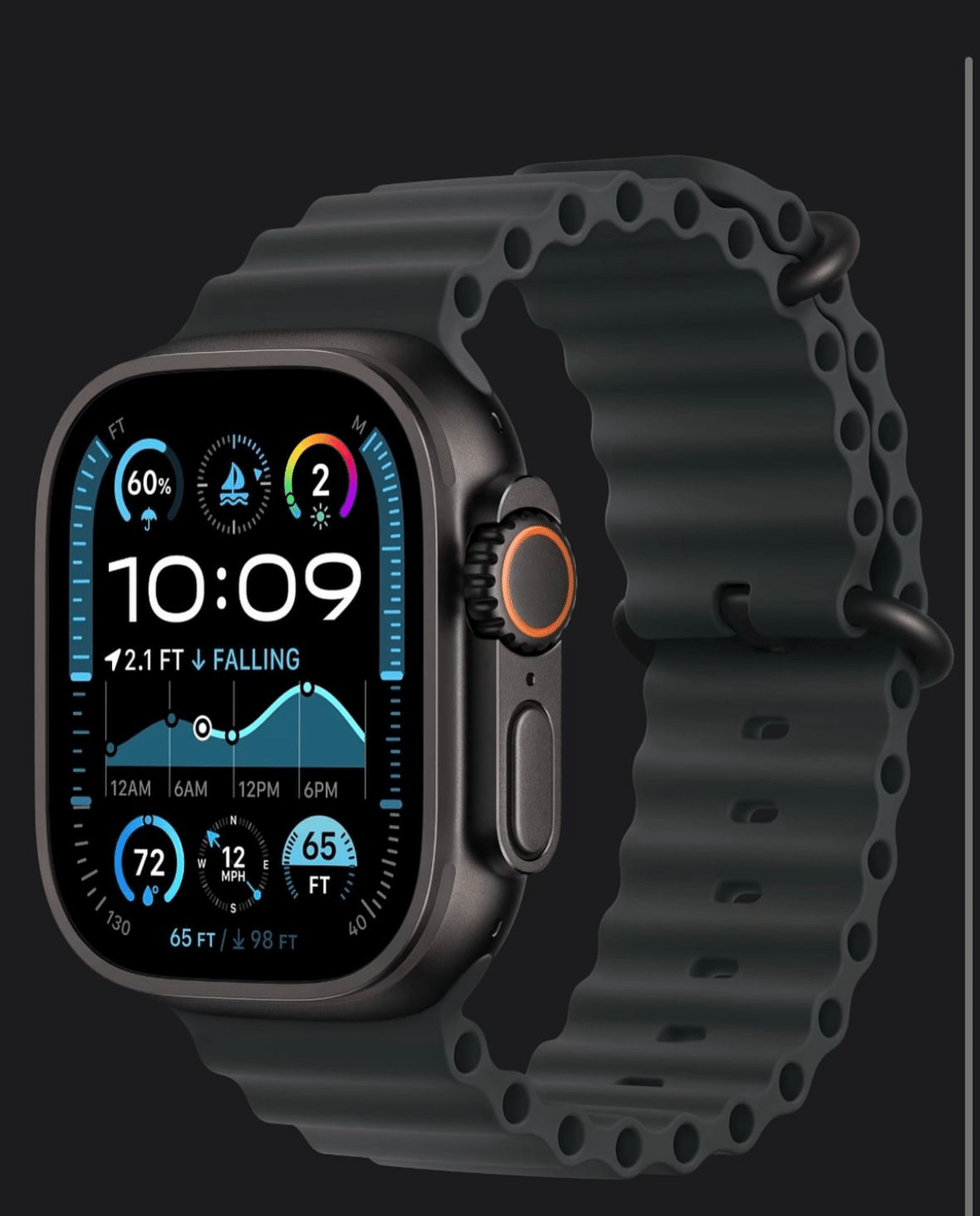 Apple Watchのダークヒーロー 」ultra ブラックチタンモデル Apple Watchのダークヒーロー 」ultra ブラックチタンモデル