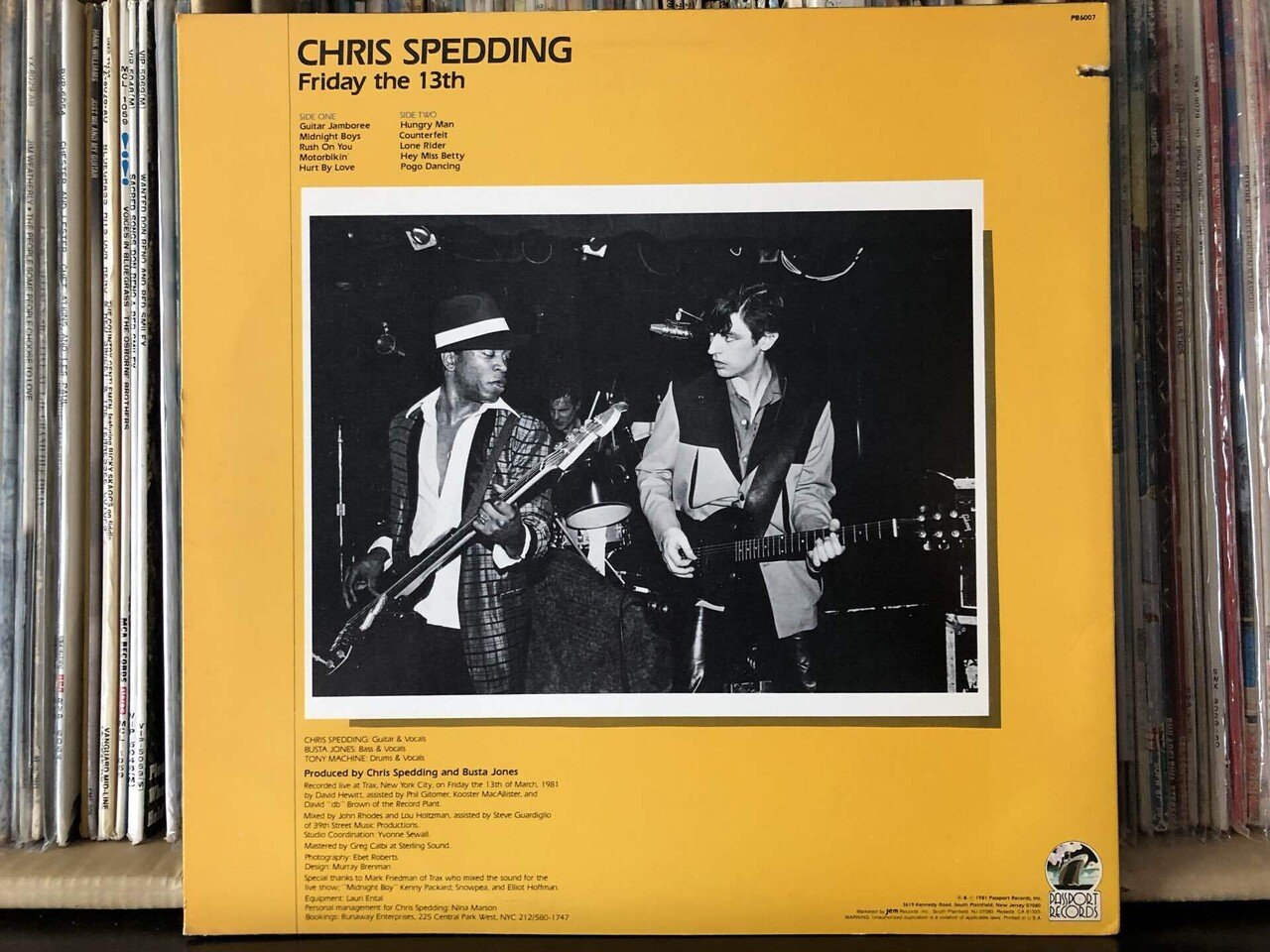 フライデー・ザ・13th／クリス・スペディング ('81)｜Takeshi Tada