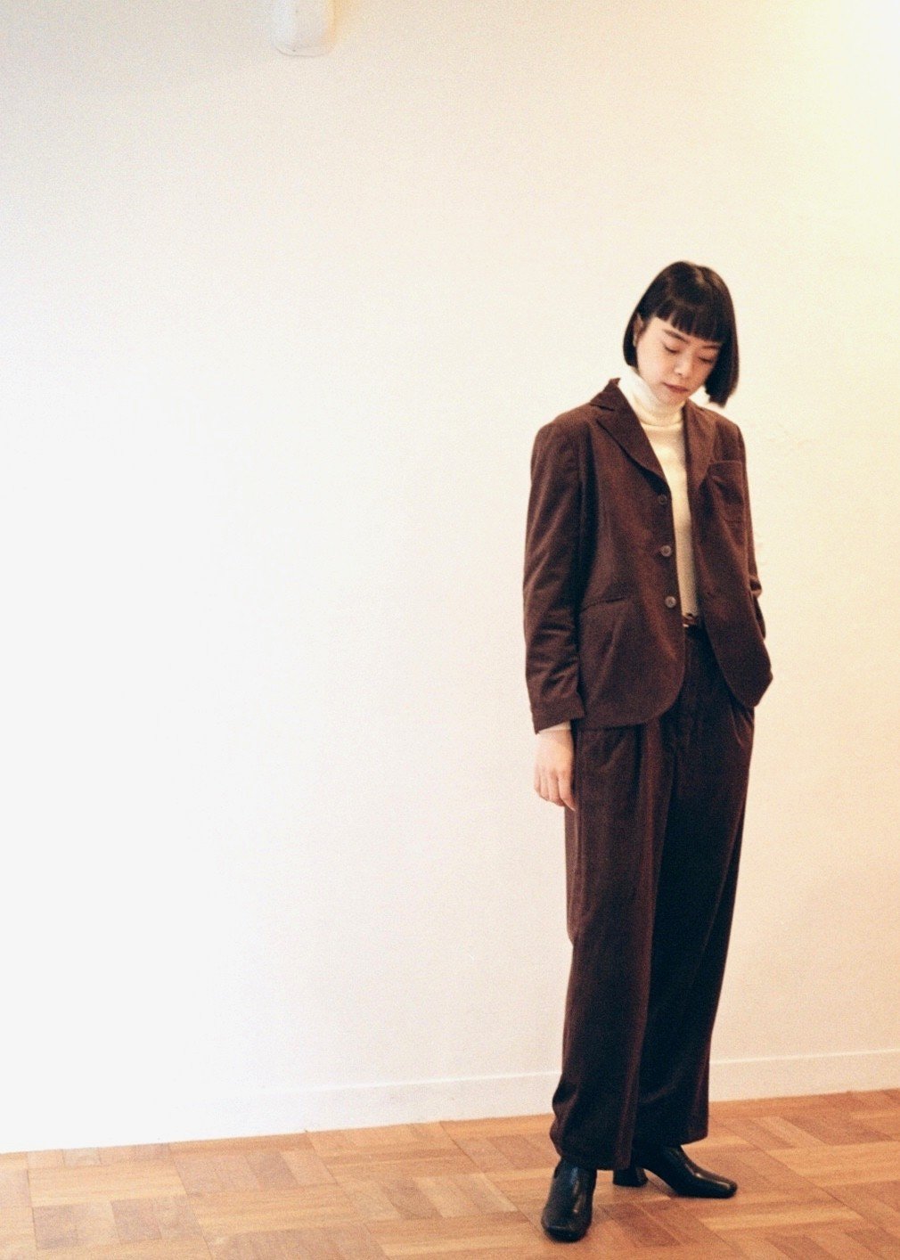 foufou コーデュロイワンピースとジャケットセット 10/21の販売情報】コーデュロイワンピース、メンズセットアップ