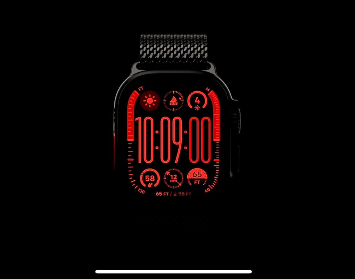 Apple Watchのダークヒーロー 」ultra ブラックチタンモデル Apple Watchのダークヒーロー 」ultra ブラックチタンモデル