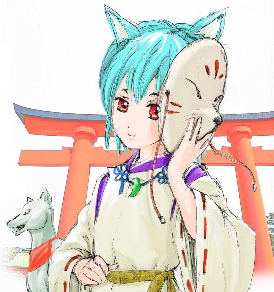 冬コミに当選しました コミケでは初の誕生席 ちょうど今 連載の合間なので予告どおり 稲荷神社の真相 を執筆中です 江戸時代に爆発的に流行した稲荷信仰ですが発祥は８世紀 もちろんキツネの 神様を祀ってるんじ あおきてつおgallery Note