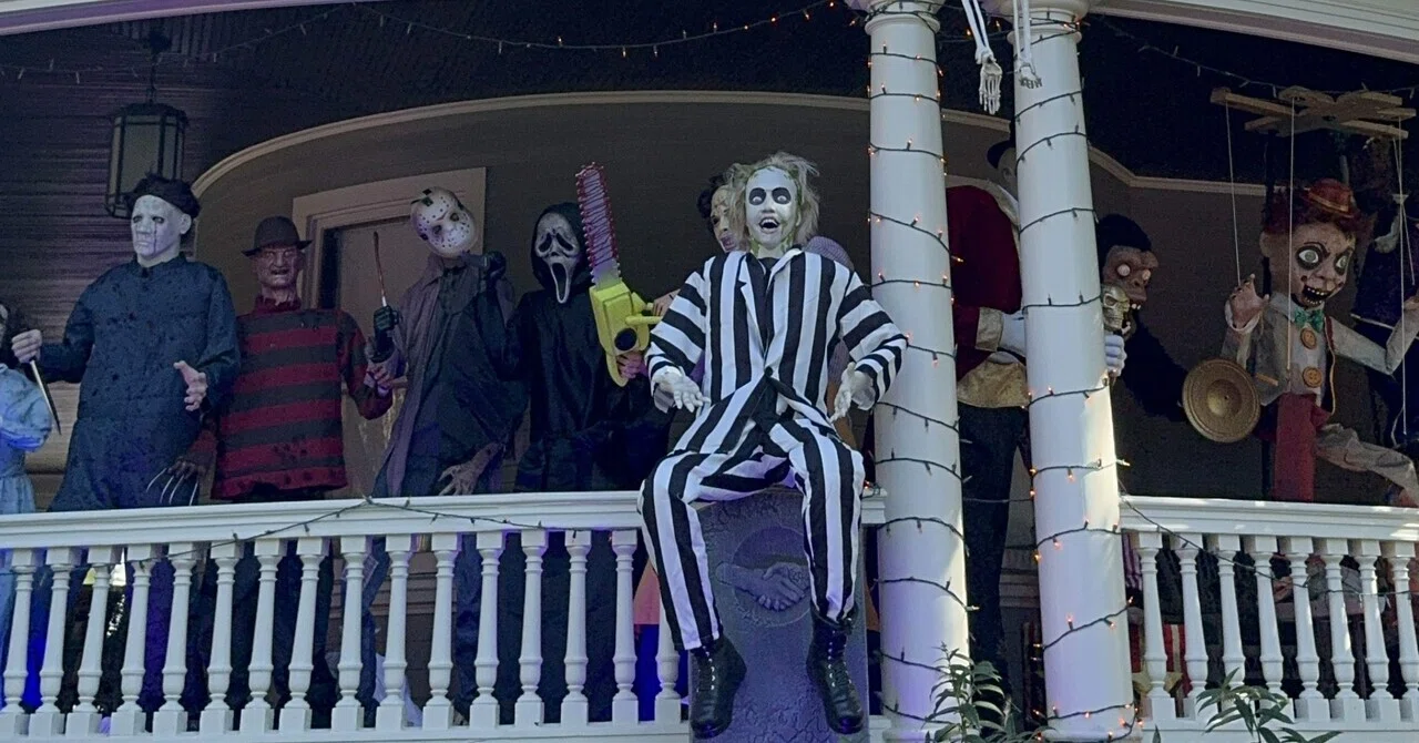 NYで毎日困ってました】ブルックリンのハロウィン装飾凄まじい個人の家