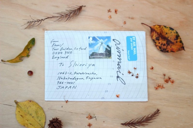 文具と活版にときめく街 イギリスから送る手紙 Kami かみひとえ Note