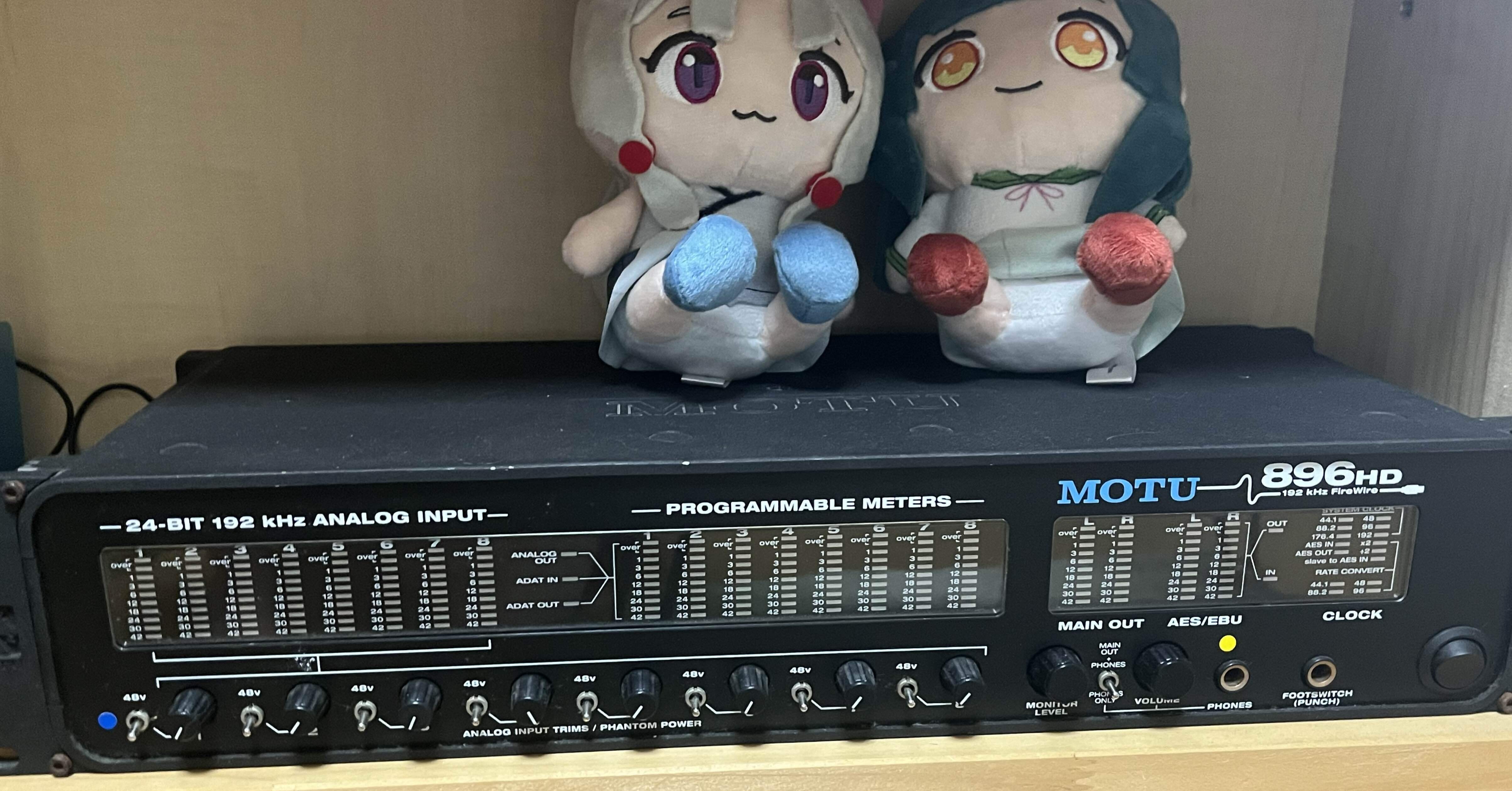 03 MOTU 896HD オーディオインターフェース