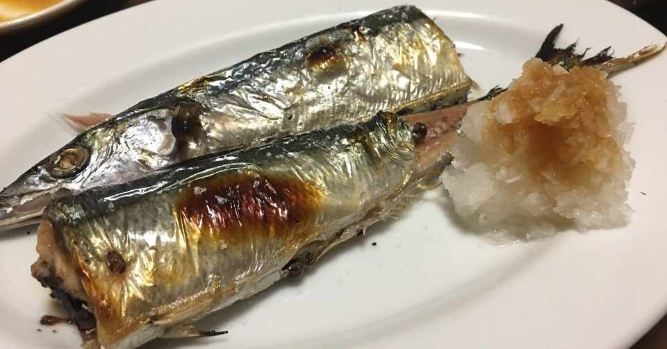 秋刀魚食べ今年最後の秋を知る アサイエツジ 大型犬愛好家 Note