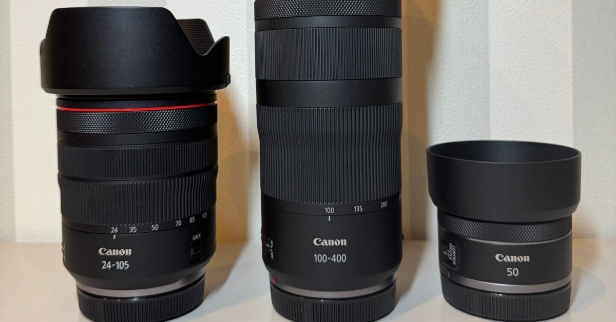 R5用の3本目のレンズを購入(Canon RF24-105mmF4)｜ちよっぺ ほびー