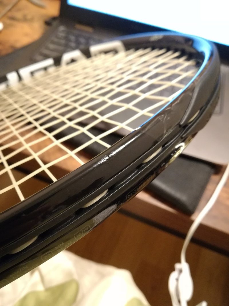 テニス プロストックラケット購入 Yamaguchi30 Note