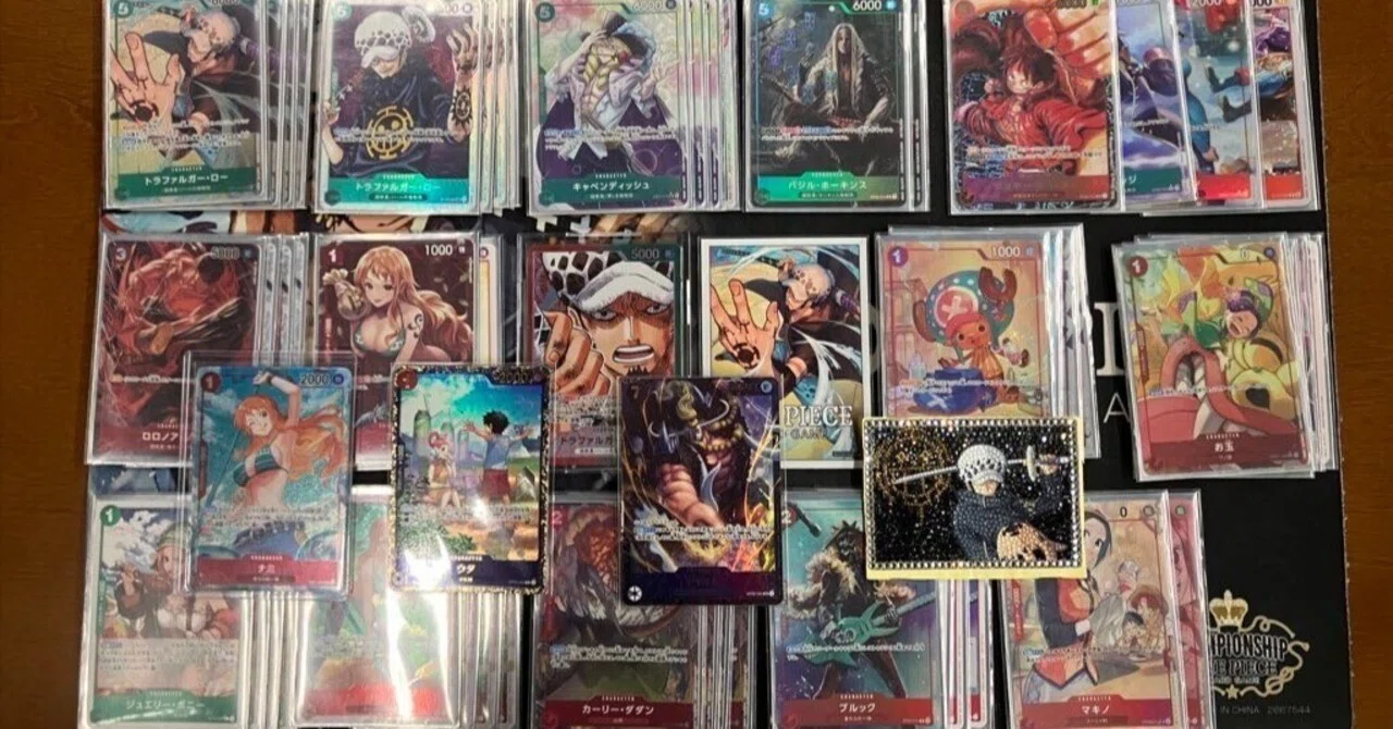 フラシ チャンピオンシップ ベスト4　赤緑ロー 構築済みデッキ ワンピースカード】チャンピオンシップ仙台優勝・赤緑ロー解説｜ミズノ
