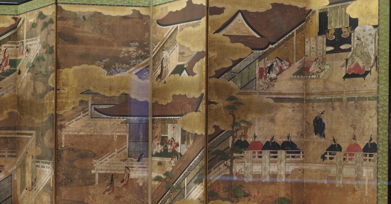 源氏物語』をダイジェストで描いた屏風……東京国立博物館「屏風と
