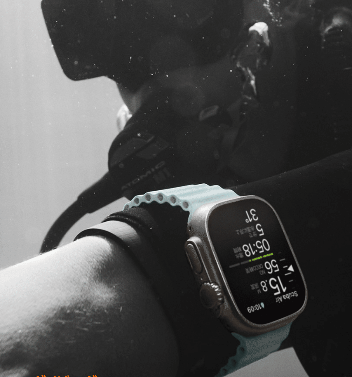 【定価約20万★】Apple Watch Herms Ultra2付属　アンメールストラップ Apple Watch Ultra 2」に新色のブラック＆チタニウムミラネーゼループ