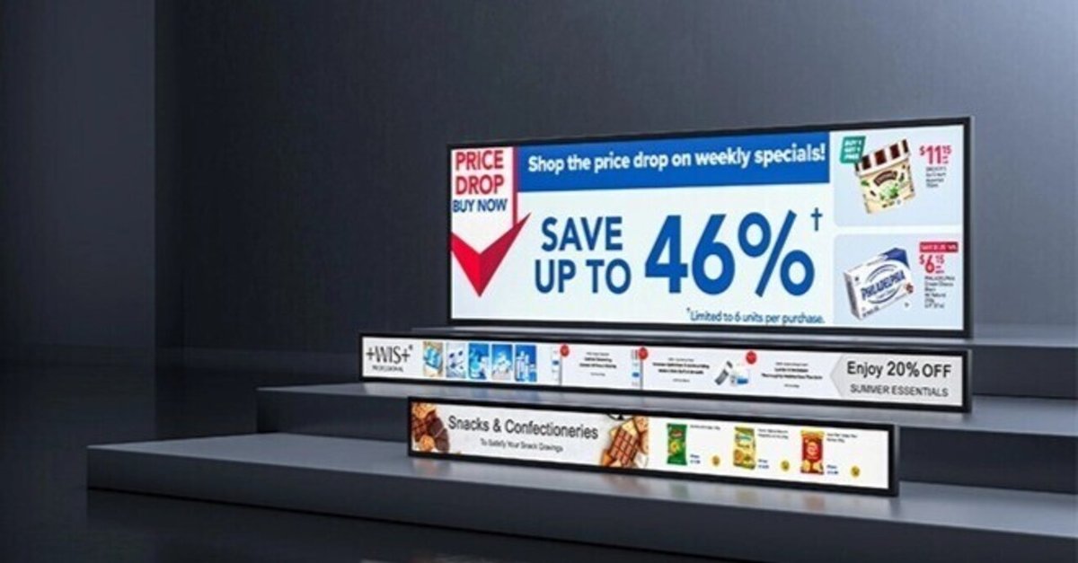 ZKONG Legendary Digital Shelf Edge Displays｜YiWhip