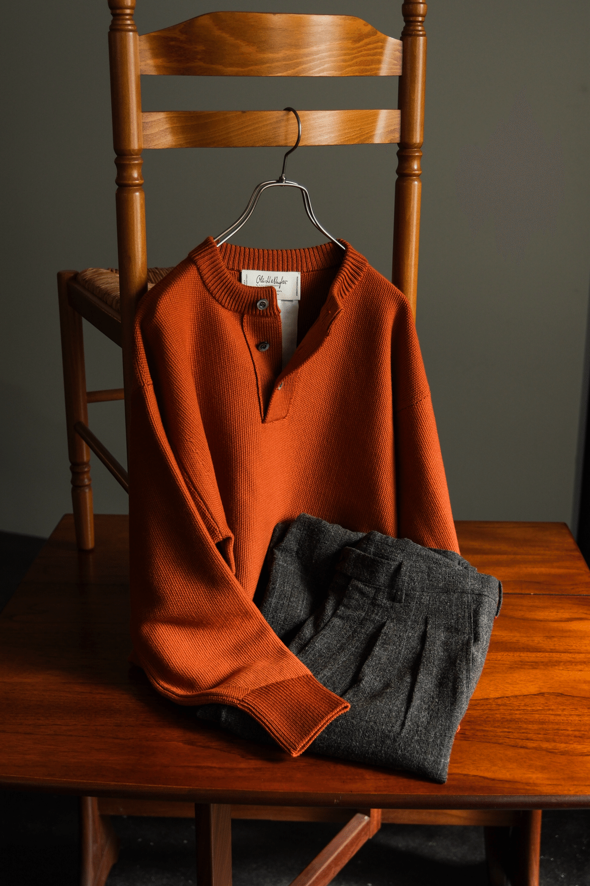トップス Olde H & Daughter MusterWerk ORANGE 俺のオレンジ｜y_s_k117