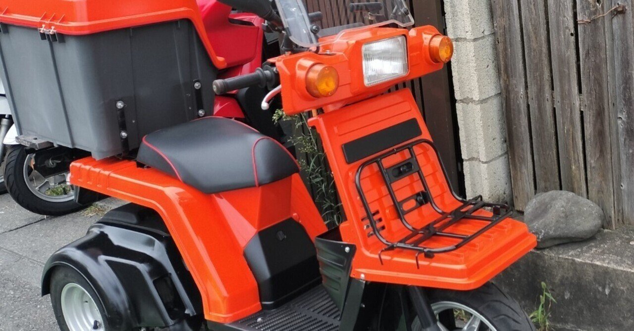 ジャイロX ミニカー仕様 Two-seater 4-stroke Gyro X bikes with sidecars are available with