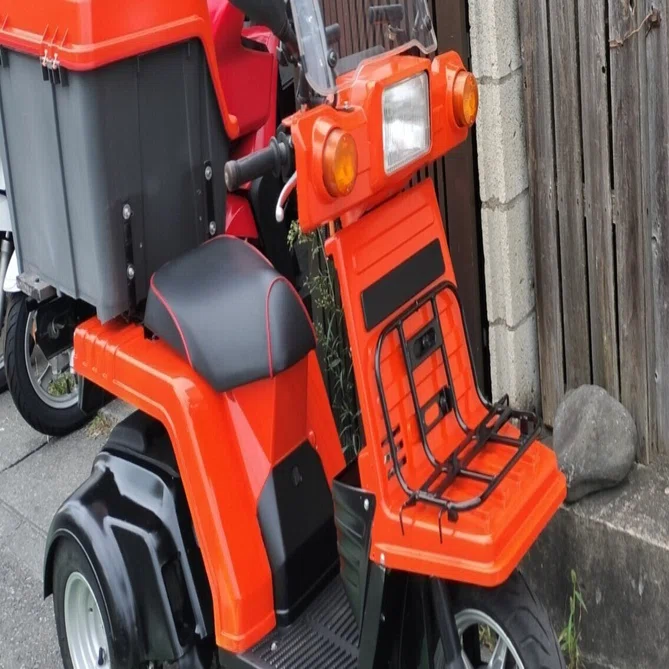 ご成約致しました】ジャイロX 配達カスタム ミニカー仕様 オレンジ/黒