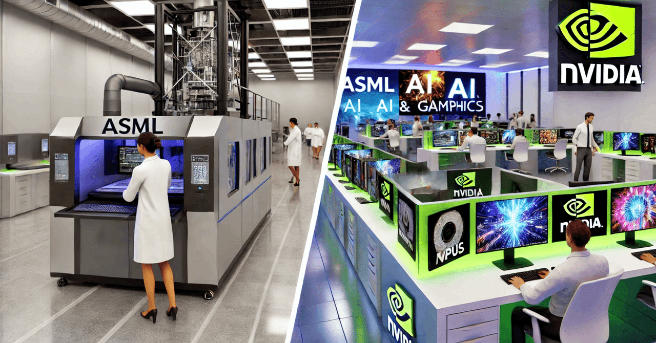 ASMLとNVIDIA (NVDA)大きな違い|個人投資家 Taka Chan