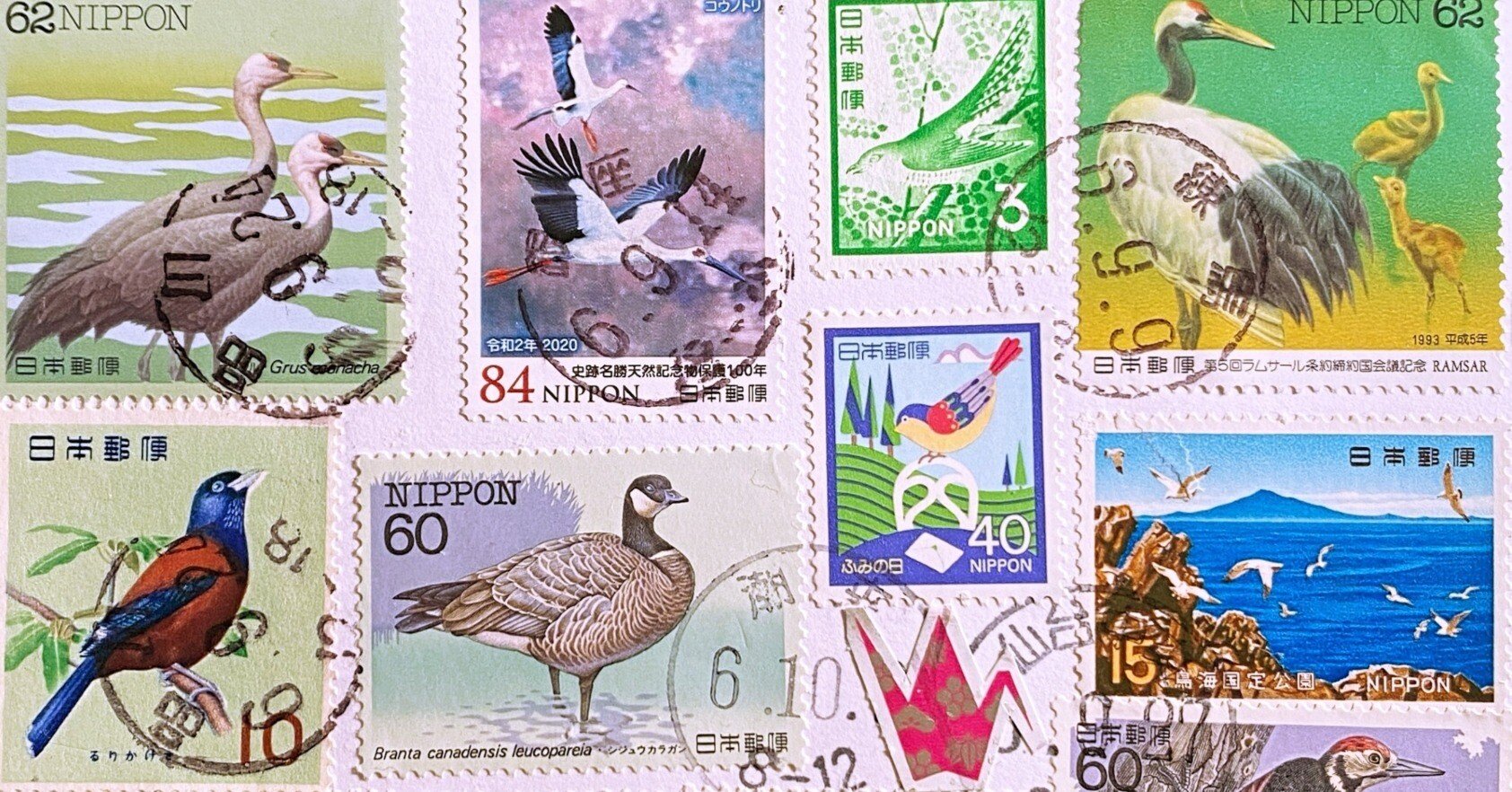 確認用！東ドイツ梟など鳥切手14種DDR貴重 確認用！東ドイツ梟など鳥切手14種DDR貴重